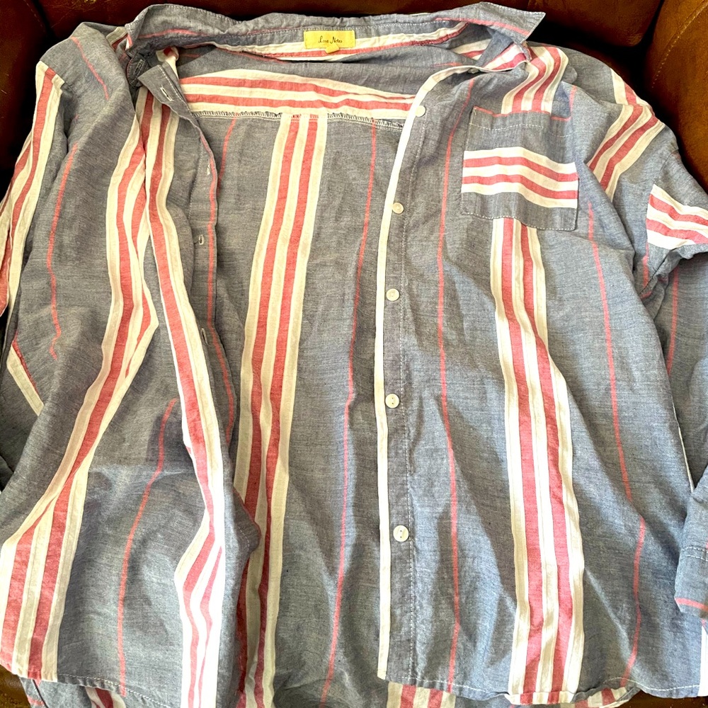 Summery Long Sleeve Button-Up shirt